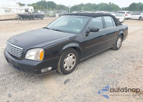 2000 Cadillac Deville Standard z USA, uszkodzony, nr VIN 1G6KD54Y1YU167176